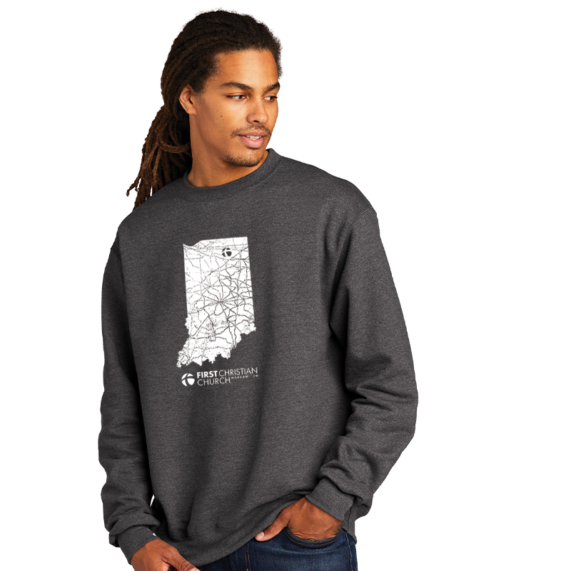 Crewneck Sweatshirt - Indiana State with FCC (S6000)