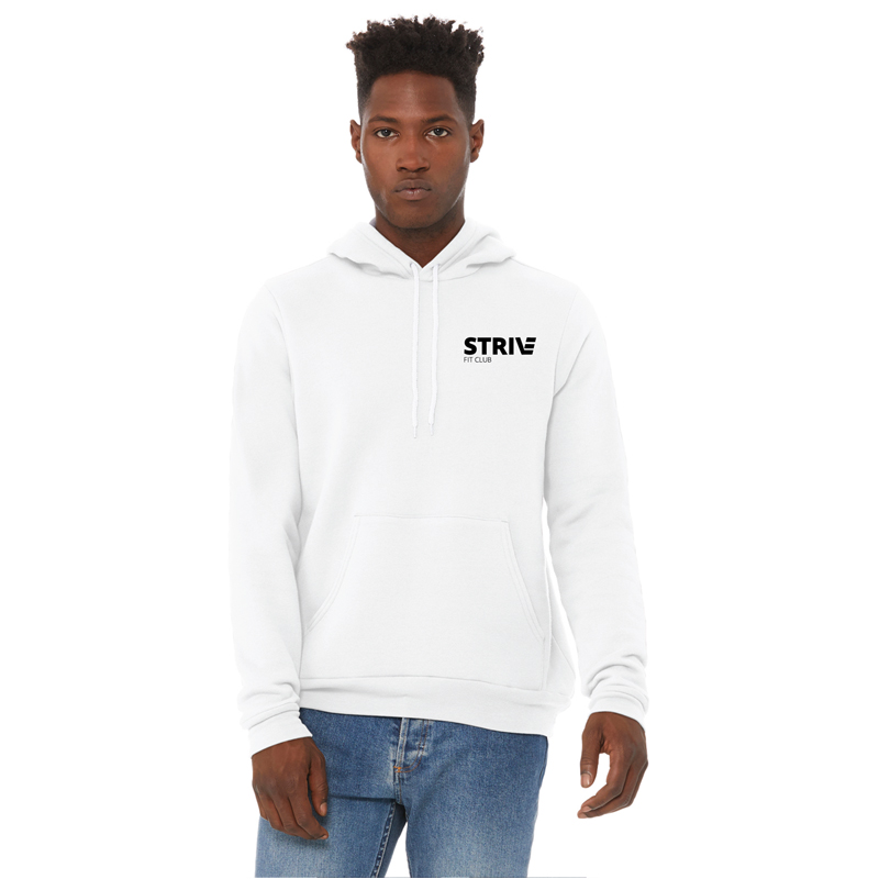 Strive - Hoodie - BC3719 - Ash - Left Chest