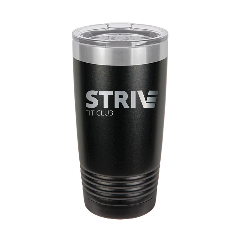 Strive - LTM7266 Polar Camel 20 oz. Ringneck Tumbler with Slider Lid - Black